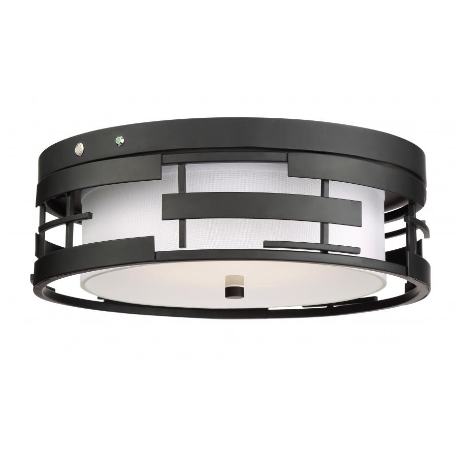 Product image for SATCO 60/6434 LANSING 3 LIGHT FLUSH
