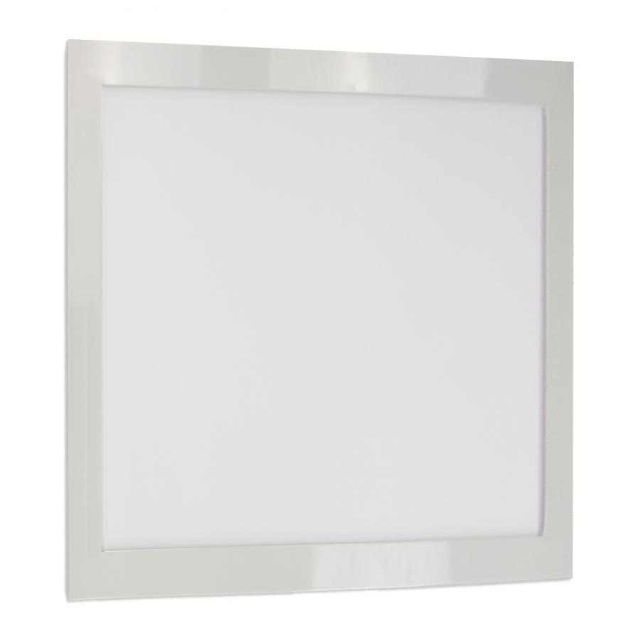 18 Watt 12" x 12" Surface Mount LED Fixture - 3000K - 90 CRI -  Low Profile - White Finish - 120/277 Volts