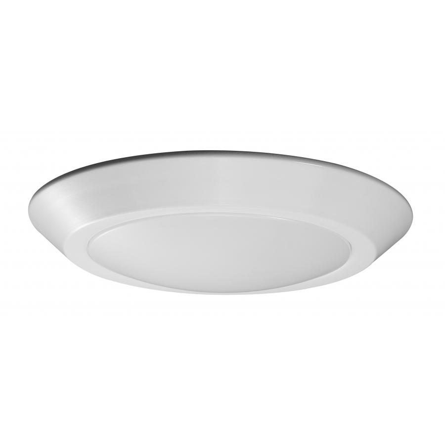 Product image for SATCO 62/1161 7" LED Disk Light Whi