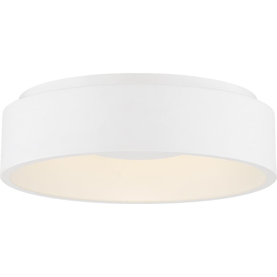 Orbit - 30 Watt LED Flush Mount - White Finish