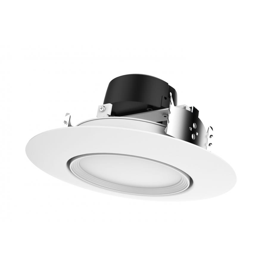 Product image for Satco S29474 13 watt LED Directional Retrofit Downlight - Gimbaled; 5"-6"; 4000K; 120 volts; Dimmable