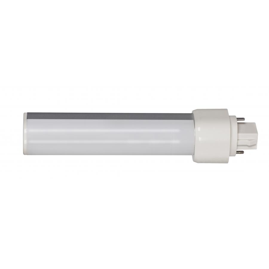 Product image for Satco S8533 9 Watt LED PL 2-Pin; 4000K;1000 Lumens; G24d base; 50000 Average rated hours; 120 Deg. Beam Angle; Horizontal; Type B; Ballast Bypass