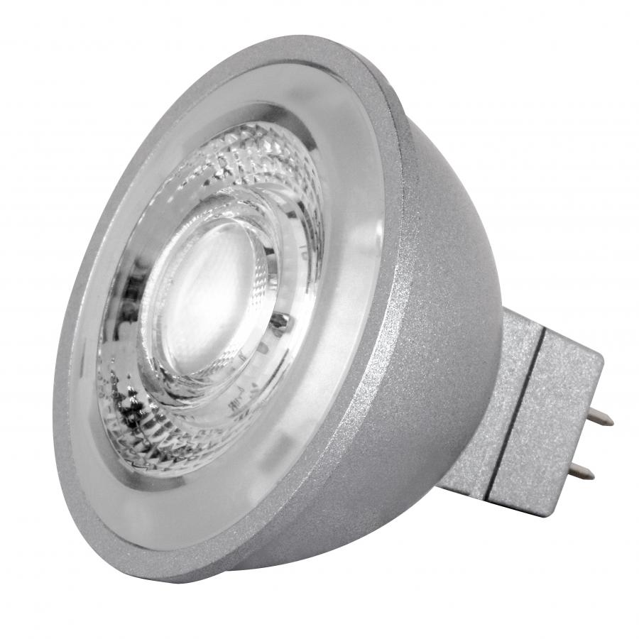 Product image for Satco S8640 8W; LED MR16; 2700K; 40 deg. beam spread; GU5.3 base; 12 Volt AC/DC