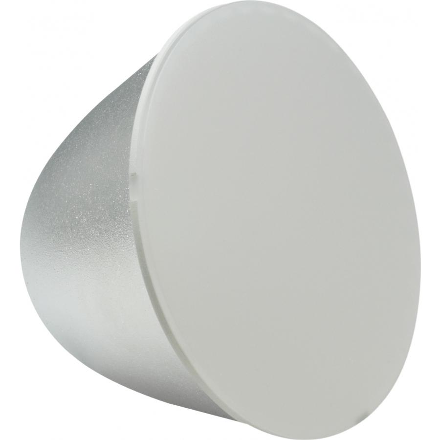 Product image for Satco S9511 Freedom Optics Module For 4" Base Unit; 95 Degree Beam Spread; Frosted Finish
