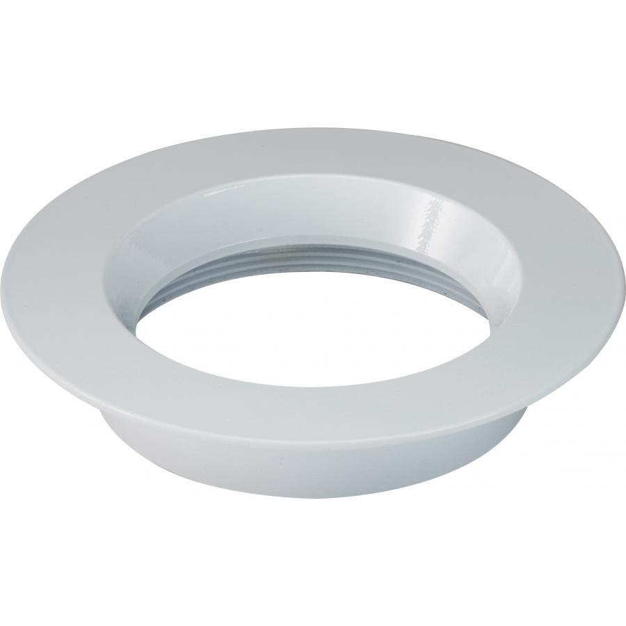 Product image for Satco S9516 Freedom Round 4" Trim Option For 4" Base Unit; White Finish
