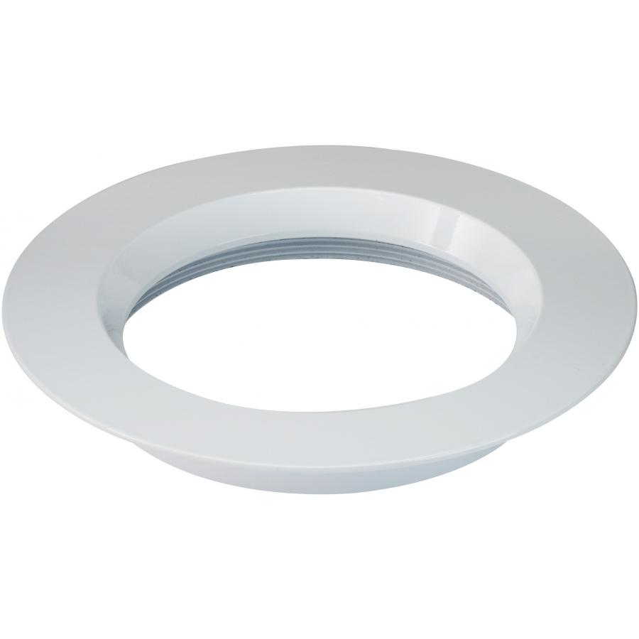 Product image for Satco S9520 Freedom Round 5" Trim Option For 5"/6" Base Unit; White Finish