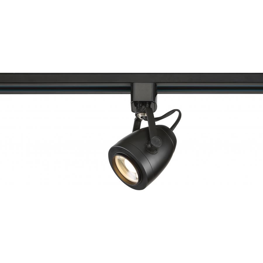 12 Watt LED Track Head - Pinch Back - Black - 36 Degree Beam
