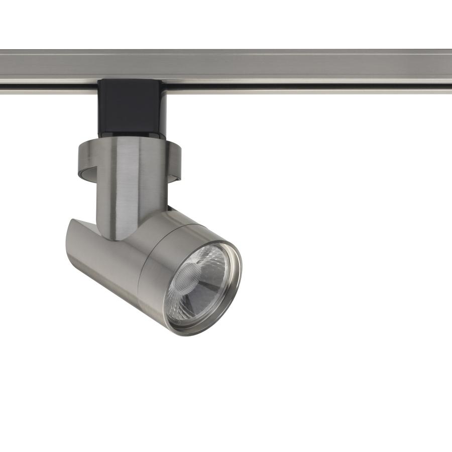 1 Light - LED - 12W Track Head - Mono Point - Brushed Nickel - 36 Deg. Beam
