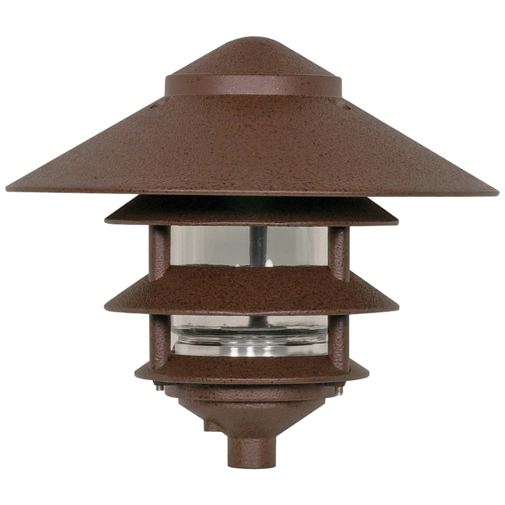 4 LOUVER LARGE 10 TOP PAGODA - Old Bronze