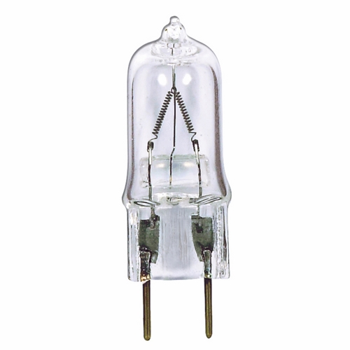 Designation: 50W JCD G8 BASE UV CLEAR 120V, 50 watt, Halogen, T4, Clear, 2000 Average rated Hours, 750 Lumens, Bi Pin G8 base, 120 volts