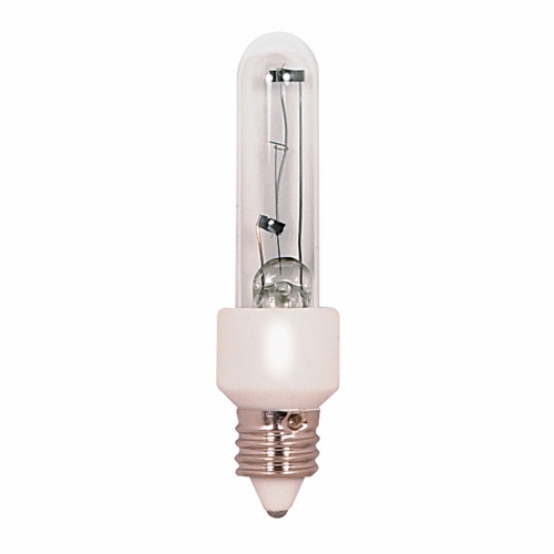 Halogen Xenon Speciality Lamp, Designation: KX40CL/3M/MC, 120 V, 40 WTT, T3 Shape, E11 Mini Cand Base, Clear, CC-8 Filament, 3000 HR, Lumens: 560 LM Initial, 2-5/16 IN Length, 3/8 IN Diameter