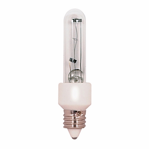 Halogen Xenon Speciality Lamp, Designation: KX60CL/3M/MC, 120 V, 60 WTT, T3 Shape, E11 Mini Cand Base, Clear, CC-8 Filament, 3000 HR, Lumens: 960 LM Initial, 2-5/16 IN Length, 3/8 IN Diameter