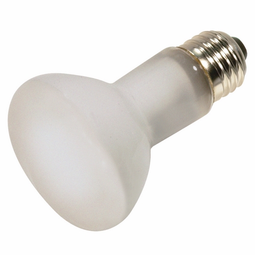Incandescent Shatter Proof Lamp, Designation: 50R20/TF, 120 V, 50 WTT, R20 Shape, E26 Medium Base, Frosted, CC-9 Filament, 2000 HR, Lumens: 300 LM Initial, 4 IN Length, 2-1/2 IN Diameter