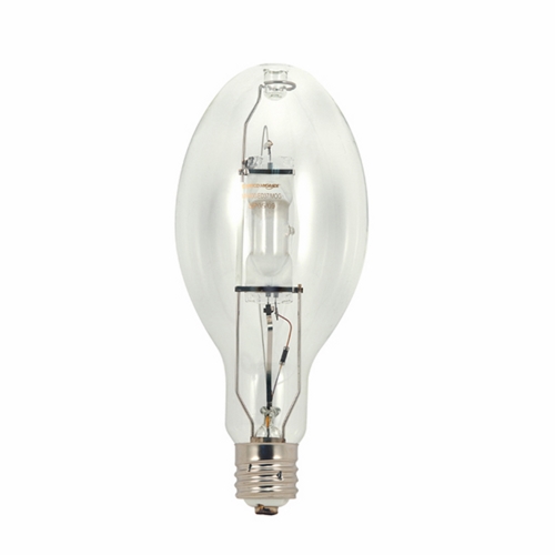 HID Metal Halide Lamp, Designation: MH250/ED28/U/4K, 250 WTT, ED28 Shape, E39 Mogul Base, Clear, 12000 HR, Lumens: 20000 LM Initial, 4000 DEG K Color Temperature, Cool White 65 CRI, 8-5/16 IN Length, 3-1/2 IN Diameter, Burn Position: Universal