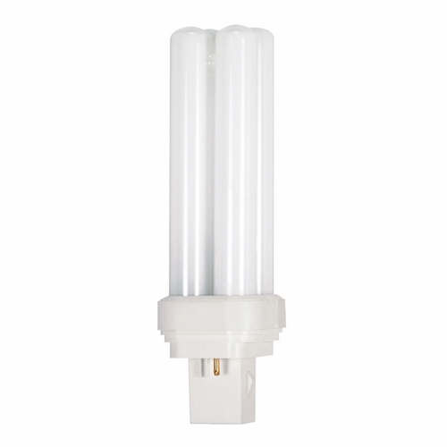 Compact Fluorescent Double Twin 2 Pin Lamp, Designation: FDL28EX/D/PLC 15mm, 28 WTT, T5 Shape, GX32d-3 GX32d-3 Base, 10000 HR, Lumens: 1600 LM Initial, 5000 DEG K Color Temperature, Natural Light 84 CRI, 6-13/16 IN Length