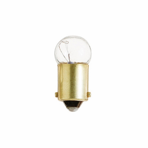 Miniature Lamp, Designation: 57, 14 V, 3.36 WTT, G4 1/2 Shape, BA9s Miniature Bayonet Base, C-2V Filament, 500 HR, 0.24 AMP, 1-5/8 IN Length, 9/16 IN Diameter