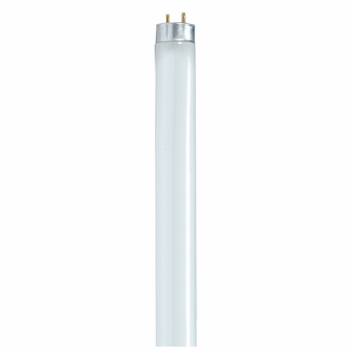 Fluorescent T8 Linear Lamp, Designation: F17T8/850/ENV, 17 WTT, T8 Shape, G13 Medium Bi Pin Base, 20000 HR, Lumens: 1400 LM Initial, 5000 DEG K Color Temperature, Natural Light 82 CRI, 23-25/32 IN Length, 1 IN Diameter