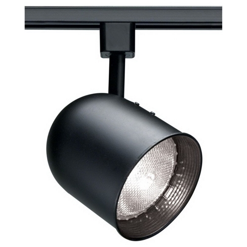 1 Light - PAR20 - Track Head - Short Bullet Cylinder - Black