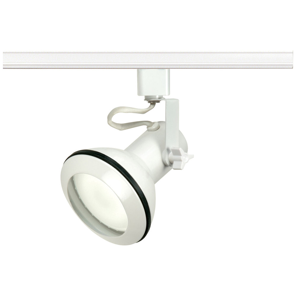 1 Light - PAR30 Euro Style Track Head - White