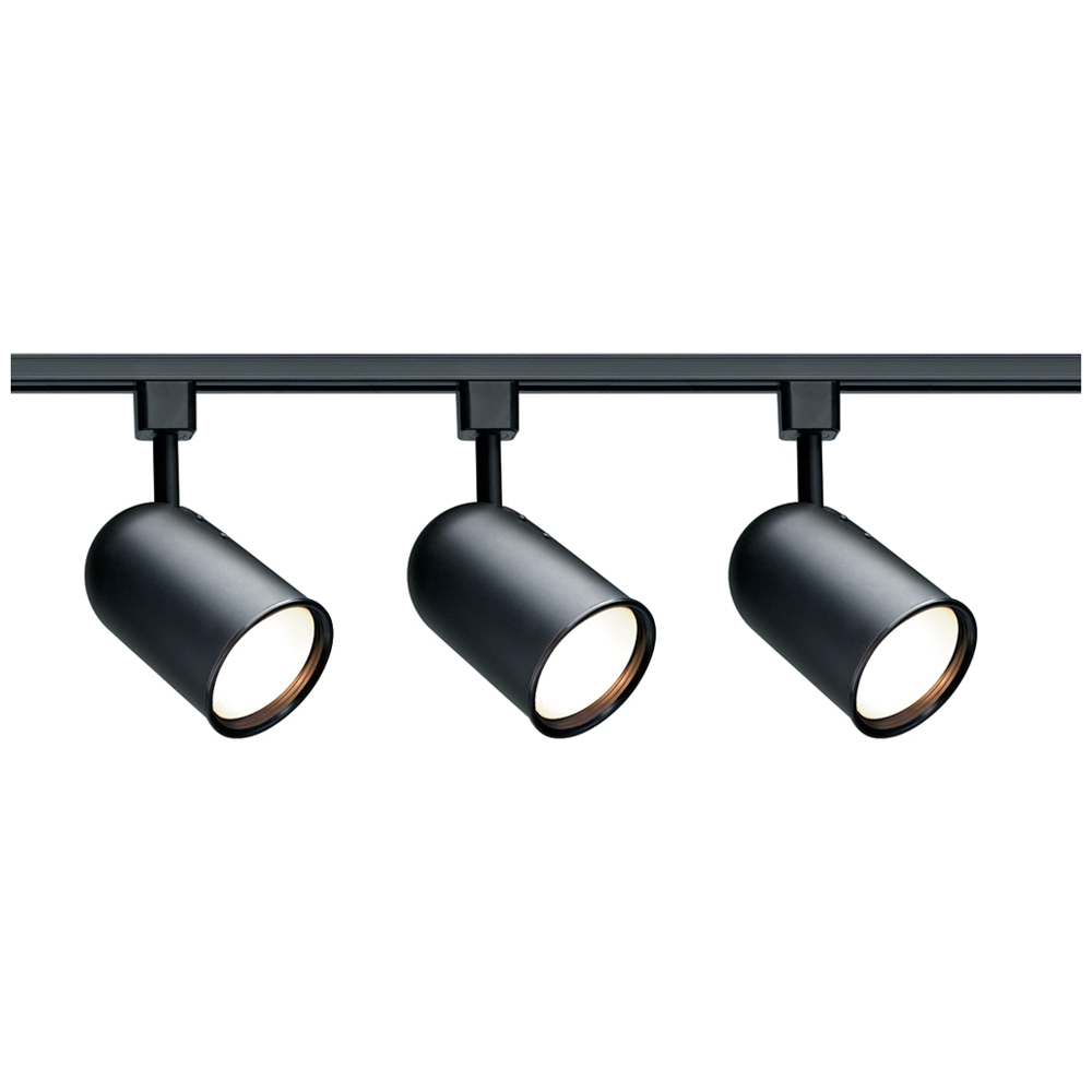 3 Light - R30 - Bullet Cylinder Track Kit - Black
