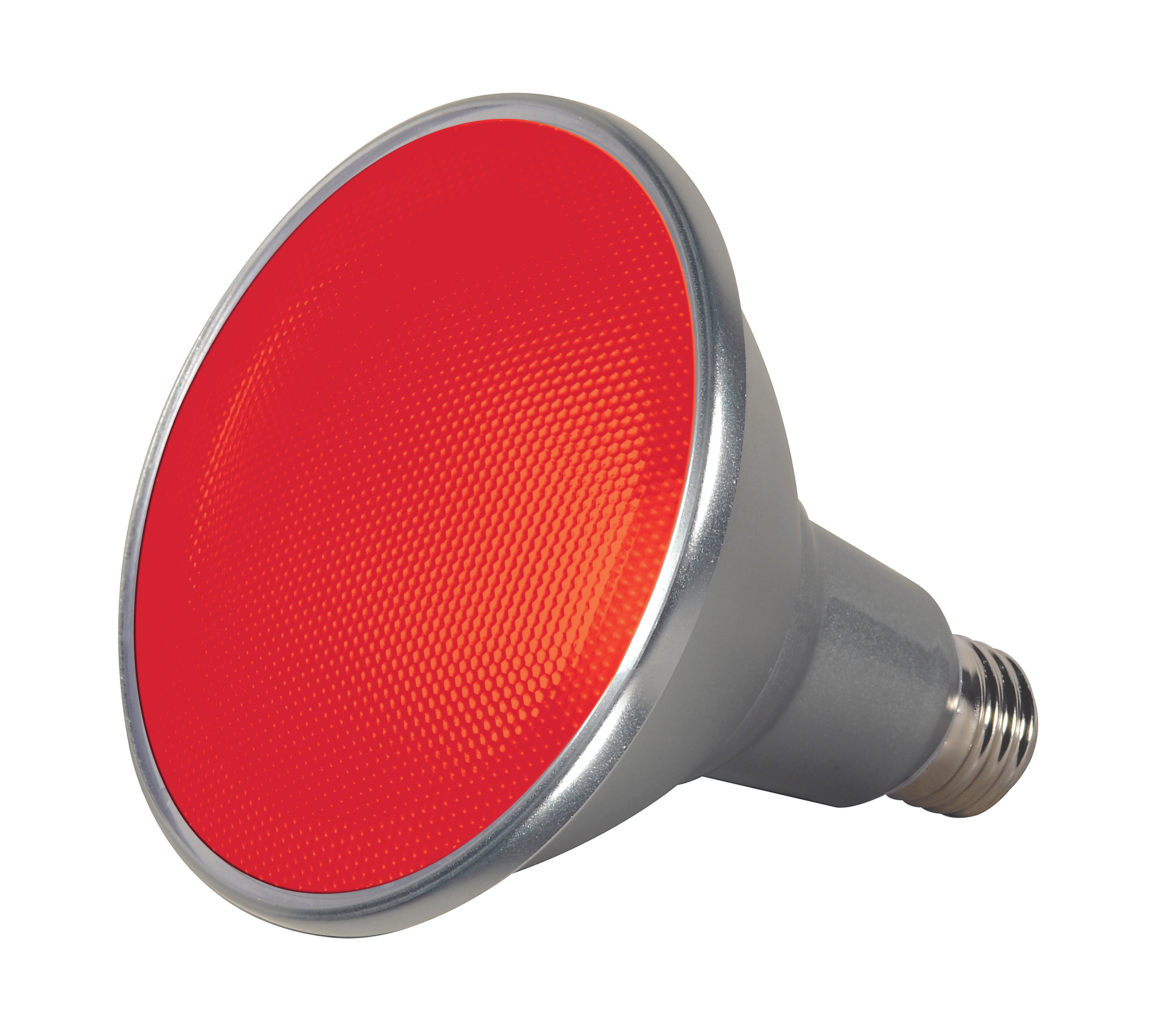 PAR LED, Designation: 15W PAR38 LED - 40' Beam Spread - Medium Base - 120V - Red