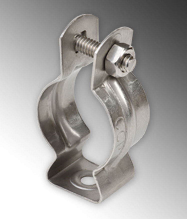 Product image for Calbrite S60500MH00 1/2" Stainless Steel 316 Mini Hanger for Rigid/IMC