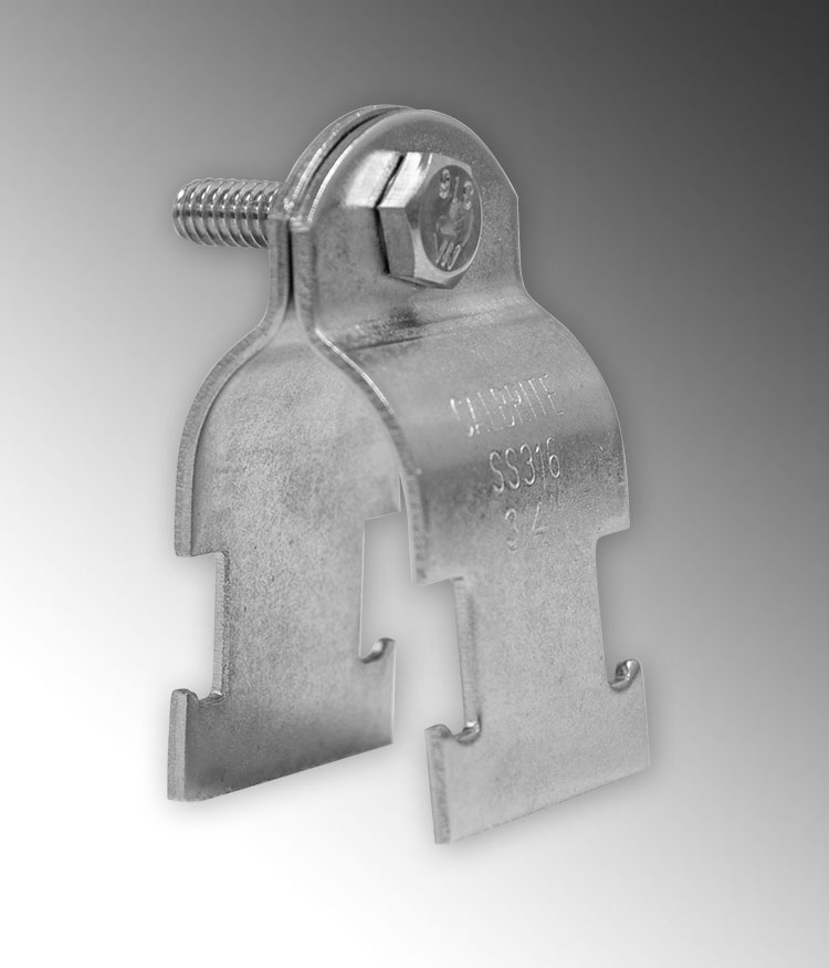 CALPIPE S62000SC00 2IN SS316 STAINLESS STEEL STRUT CLAMP Gordon Electric Supply, Inc.