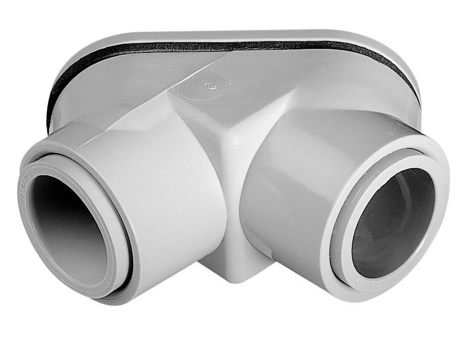 PULEL0705 90D PVC PULL ELBOW 1/2 OR 3/4