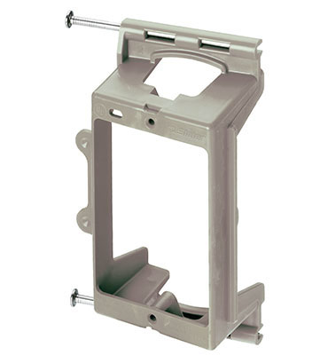Product image for Pass & Seymour AC1009-01 Single Gang LV Bracket w/Nail New Cont (M24)