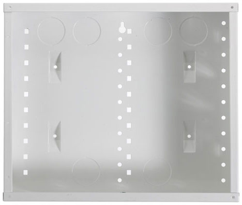 Product image for On-Q EN1200 14.3 x 3.7 x 12.13 Inch Powder Coated Glossy White Screw-On Cover Enclosure