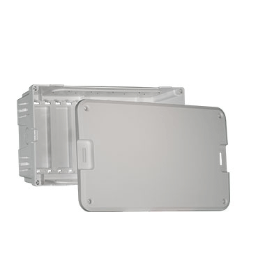 Product image for Pass & Seymour EN0802 8" MDU Enclosure Kit (enclosure, cover, 6 way phone, 4 way video)