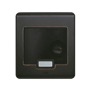 Product image for On-Q IC5002-OB 0.2 Amp 24 VDC 4-Pair Category 5 Oil Rubbed Bronze Cast Zinc Alloy Selective Call Intercom Door Unit