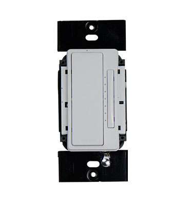 Product image for Pass & Seymour LC2101-WH radiant RF True Universal Dimmer Master, 3-wire - White