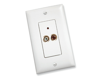 Product image for On-Q F7417-WH Category 5 White Local Source Input