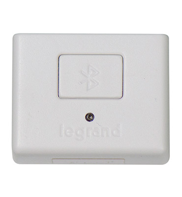 Product image for Pass & Seymour AU7100WH Digital Audio Bluetooth Receiver - White