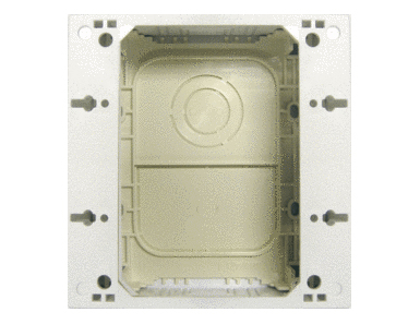 Product image for On-Q F7521-WH White Plastic Exterior Mounting Box