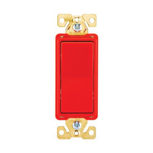 Eaton commercial grade decorator switch, Box, #14-10 AWG, 20A, Flush, 120/277V, Back/push, Antimicrobial paddle, Maintained, Almond, Motor Control, Fan, LED, Incand, ELV,MLV,CFL, Florscnt, Halogen, Three-way, Thermoplastic 647659