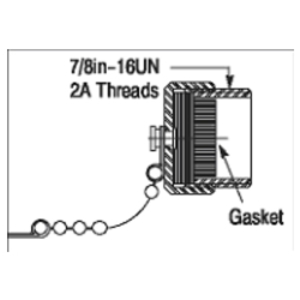 Product image for Allen Bradley 1485AS-C1 DeviceNet Distributed Motor Controller Sealing Cap