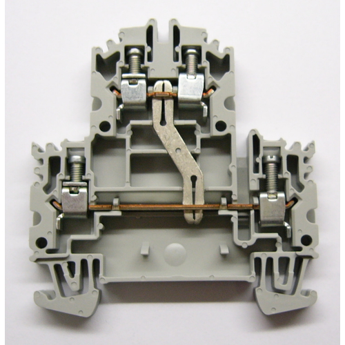 Product image for Allen-Bradley 1492-JD4C 4 mm² Double Level Terminal Block