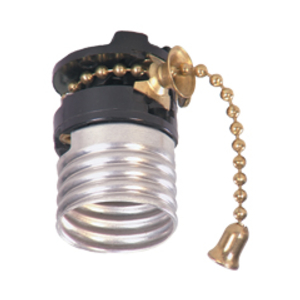 Eaton lampholder, Pull chain, Medium base, Phenolic, One-circuit, 250V, 660W 326707